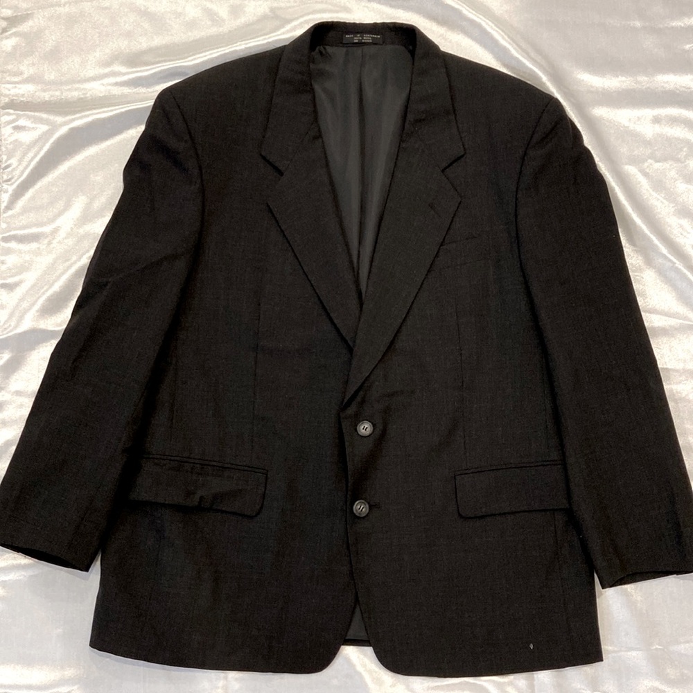 Brentwood Men’s Suit Dark Gray Size 45 / XL
